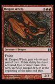 Magic the Gathering: Commander (Base Set) card 120 Dragon Whelp
