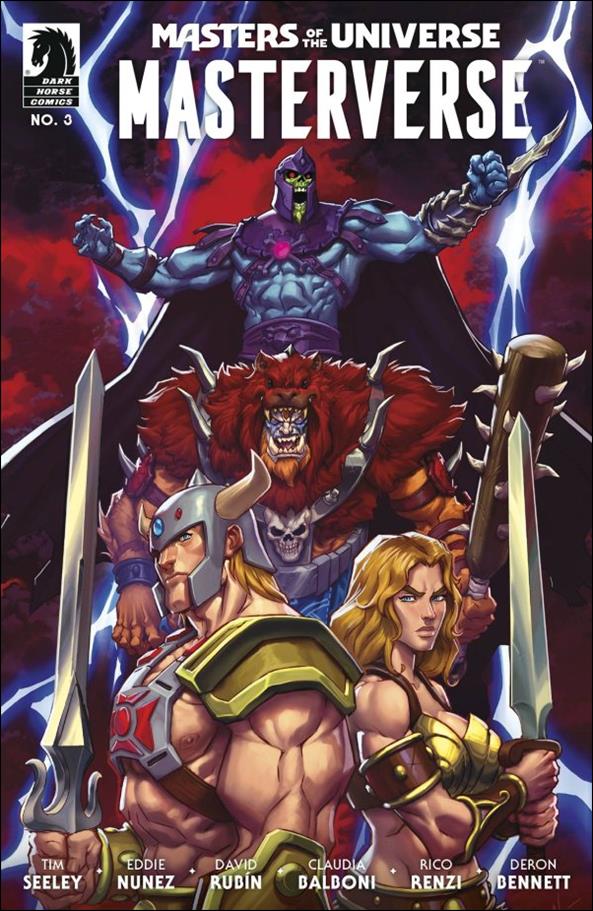 Masters of the Universe: Masterverse issue 3 Eddie Nunez Cover