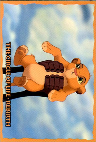Lion King: Series 1 (Base Set)  card 82 The Circle of Life - Rebirth