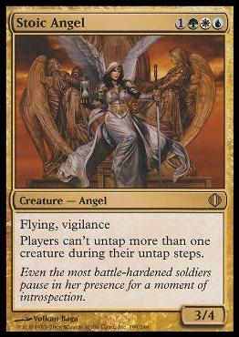 Magic the Gathering: Shards of Alara (Base Set) card 199 Stoic Angel