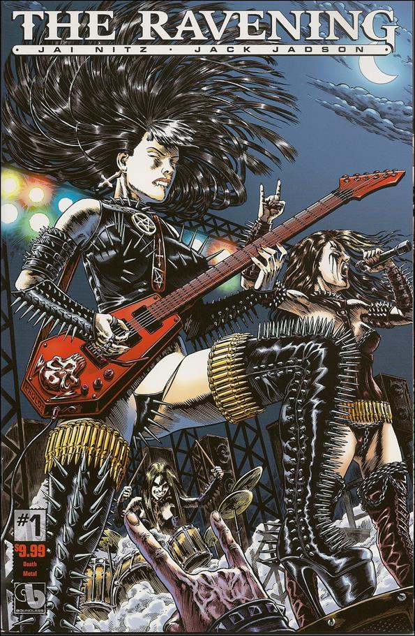 Ravening (2016) issue 1-V Kickstarter Death Metal Cover