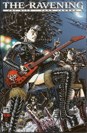 Ravening (2016) issue 1-V Kickstarter Death Metal Cover