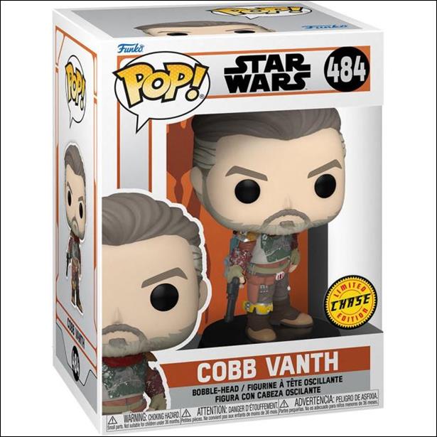 POP! Star Wars figure 484-B Cobb Vanth (Unmasked Variant)