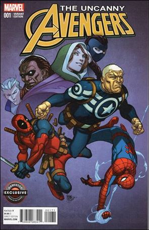 Uncanny Avengers (2015/12) issue 1-G Pascal Ferry GameStop Cover