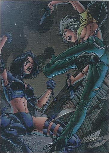 Razor: Metal and Flesh (Base Set) card 8 Twisted Sisters