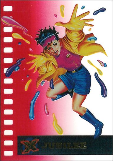 1995 Fleer Ultra X-Men (Suspended Animation Subset) card 5 Jubilee