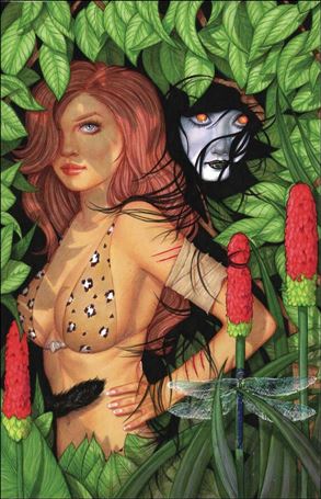 Cavewoman: Lycan Run issue 1-G Conny Valentina Virgin Cover 1/350