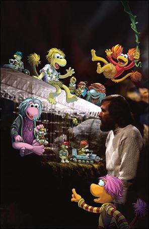 Jim Henson's Fraggle Rock: Journey to the Everspring issue 1-B Jake Myler 1:10 Partial Photo Virgin Cover