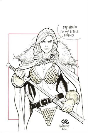 Invincible Red Sonja issue 3-M Frank Cho 1:21 Virgin Cover