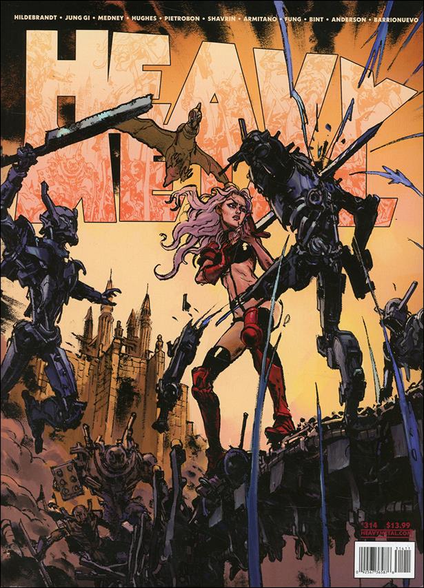 Heavy Metal issue 314 Kim Jung Gi Cover