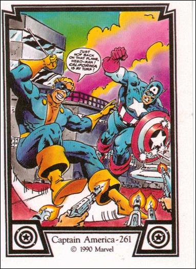 Captain America (Base Set) card 30 Captain America 261