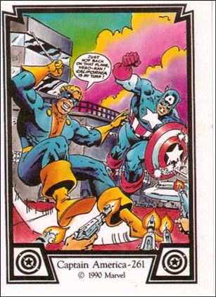 Captain America (Base Set) card 30 Captain America 261