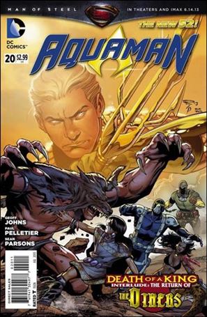 Aquaman (2011) issue 20 Standard Cover