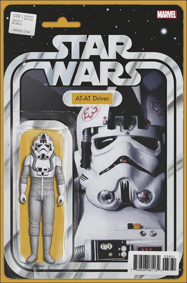Star Wars (2015) issue 38-B John Tyler Christopher Action Figure Cover