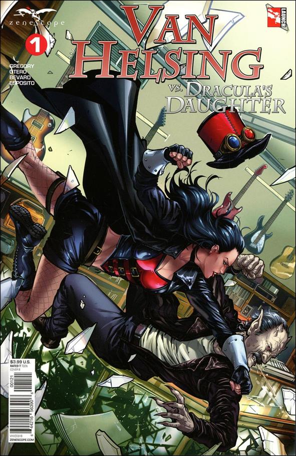 Van Helsing vs. Dracula's Daughter issue 1-B Riveiro Cover