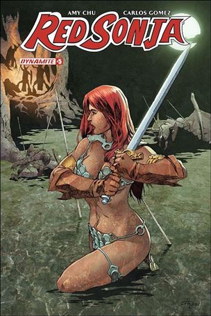Red Sonja (2017) issue 5-E Mel Rubi Cover