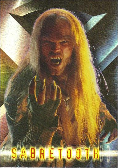X-Men: The Movie (X-Foil Holofoil Subset) card 9 Sabretooth