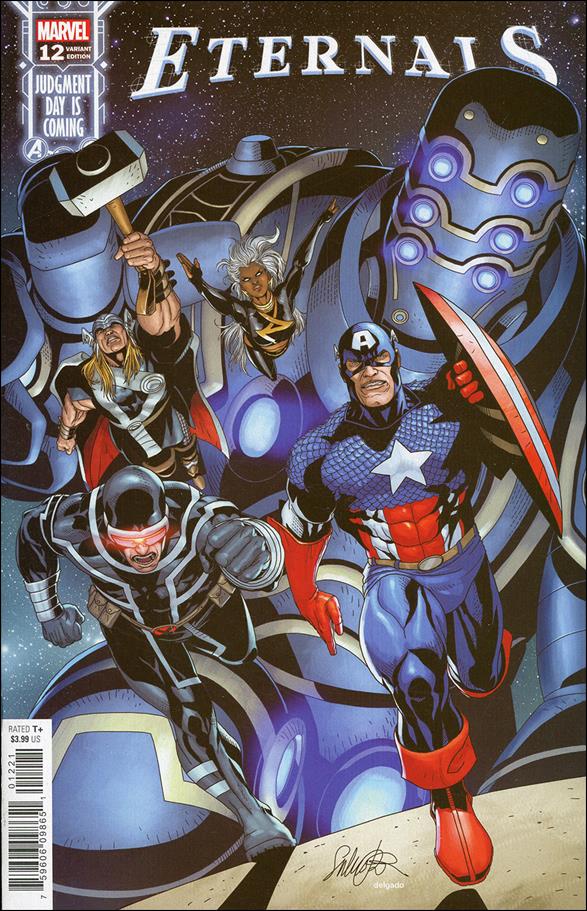 Eternals (2021) issue 12-D Salvador Larroca Foreshadow Cover