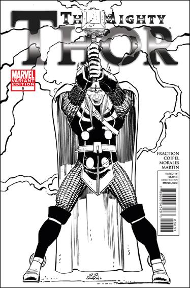 Mighty Thor (2011) issue 6-C John Romita Jr. 1:52 Sketch "Architects" Cover