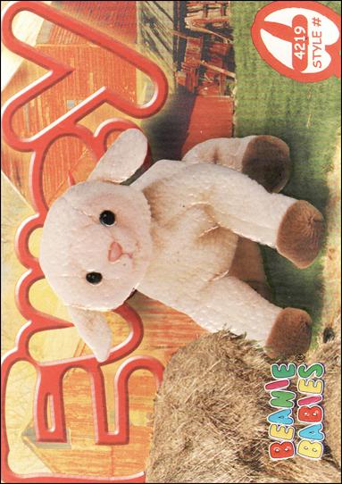 Beanie Babies Series 4 (Base Set) card 181 Ewey
