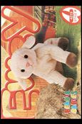 Beanie Babies Series 4 (Base Set) card 181 Ewey