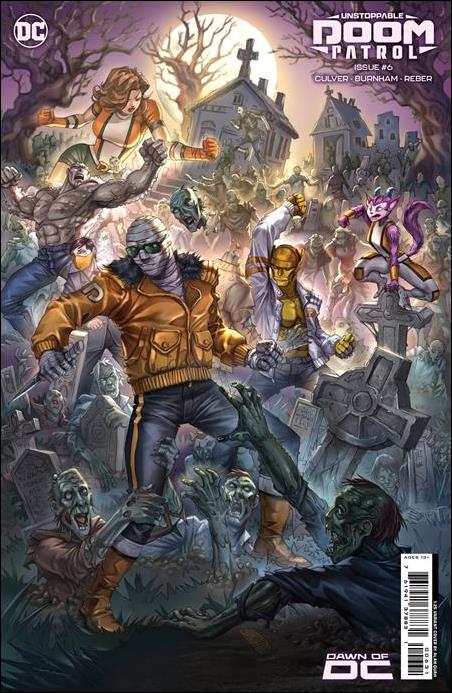 Unstoppable Doom Patrol issue 6-C Alan Quah 1:25 Cardstock Cover