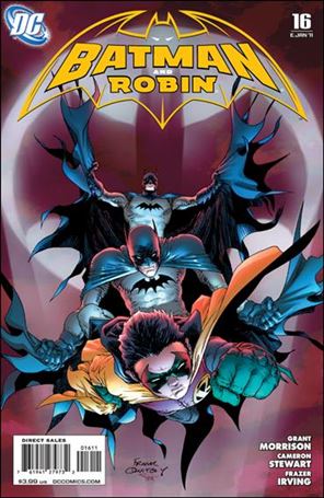 Batman and Robin (2009) issue 16 Frank Quitely Cover