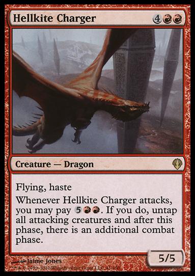 Magic the Gathering: Archenemy (Base Set) card 41 Hellkite Charger