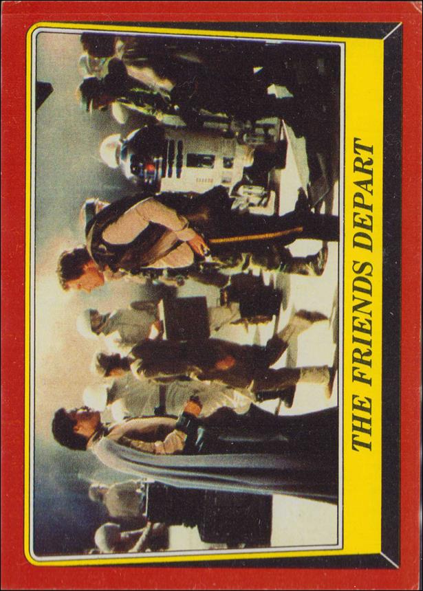Star Wars: Return of the Jedi: Series 1 (Base Set) card 65 The Friends Depart