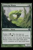 Magic the Gathering: Planar Chaos (Base Set) card 136 Pouncing Wurm