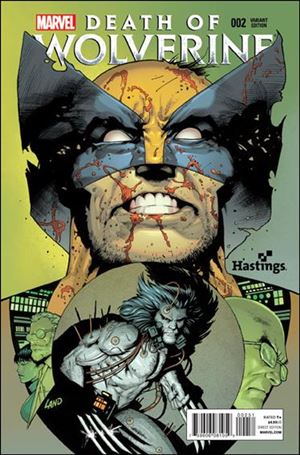 Death of Wolverine issue 2-D Greg Land Hastings Cover