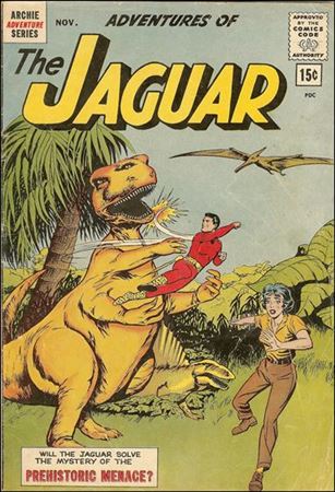 Adventures of the Jaguar issue 10-B 15 Cent Price Cover