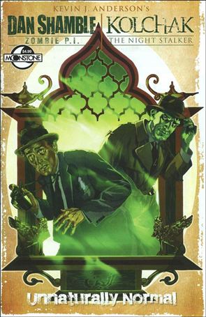 Dan Shamble: Zombie P.I./Kolchak the Night Stalker issue 1-B Woodrow Hinton III Cover
