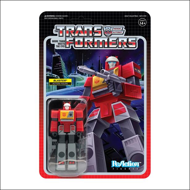 ReAction: Transformers figure 23 Blaster