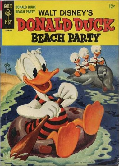 Walt Disney's Donald Duck Beach Party issue 1