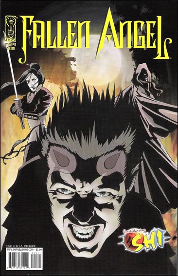 Fallen Angel (2005) issue 19 J. K. Woodward "Moon" Cover