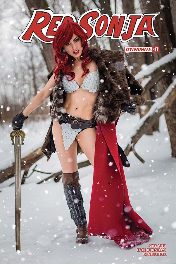 Red Sonja (2017) issue 17-D Cosplay Photo Cover