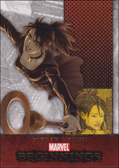 Marvel Beginnings: Series 1 (Base Set) card 107 Sister Grimm