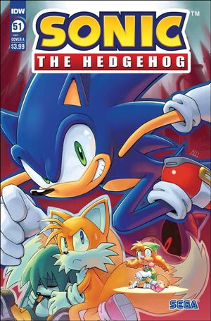 Sonic the Hedgehog (2018) issue 51 Aaron Hammerstrom Cover