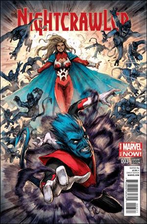 Nightcrawler (2014) issue 3-B Niko Henrichon 1:25 Cover