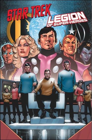 Star Trek/Legion of Super-Heroes issue 1-B Newsstand Edition