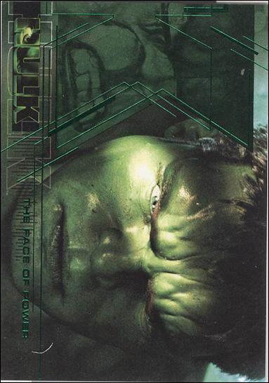 Hulk Film and Comic Cards (Base Set) card 17 The Face of Power