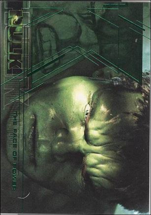 Hulk Film and Comic Cards (Base Set) card 17 The Face of Power
