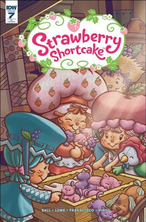 Strawberry Shortcake (2016) issue 7-D Nico Pena 1:10 Cover