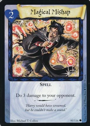 Harry Potter (Base Set) card 95 Magical Mishap