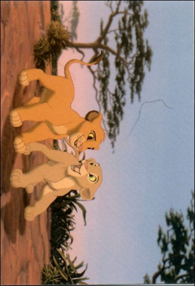 Lion King: Series 1 (Base Set)  card 14 Toward the Elephant Graveyard