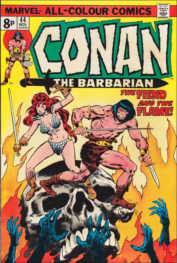 Conan the Barbarian (1970) issue 44-B UK Price Cover