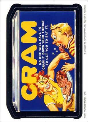 Wacky Packages All-New: Series 2 (Magnet Subset) card 7 Cram