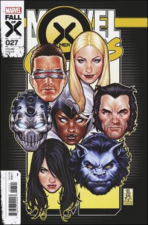 X-Men (2021) issue 27-E Mark Brooks Corner Box Cover