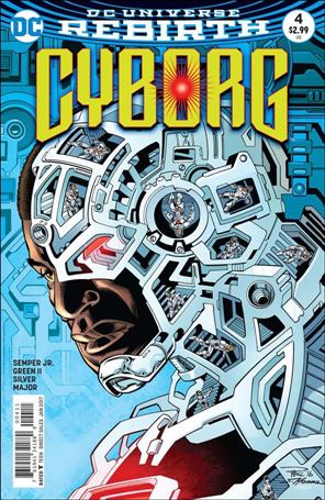 Cyborg (2016) issue 4 Paul Pelletier Cover